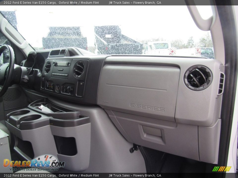 2012 Ford E Series Van E150 Cargo Oxford White / Medium Flint Photo #21