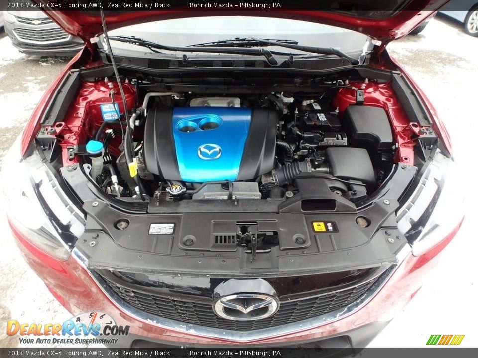2013 Mazda CX-5 Touring AWD Zeal Red Mica / Black Photo #19