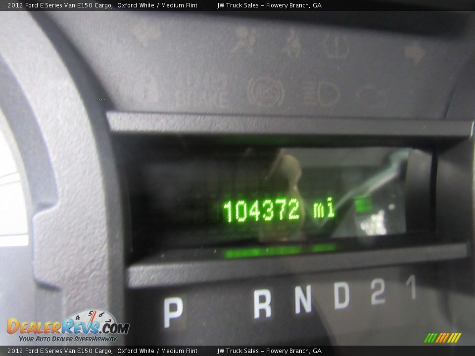 2012 Ford E Series Van E150 Cargo Oxford White / Medium Flint Photo #26