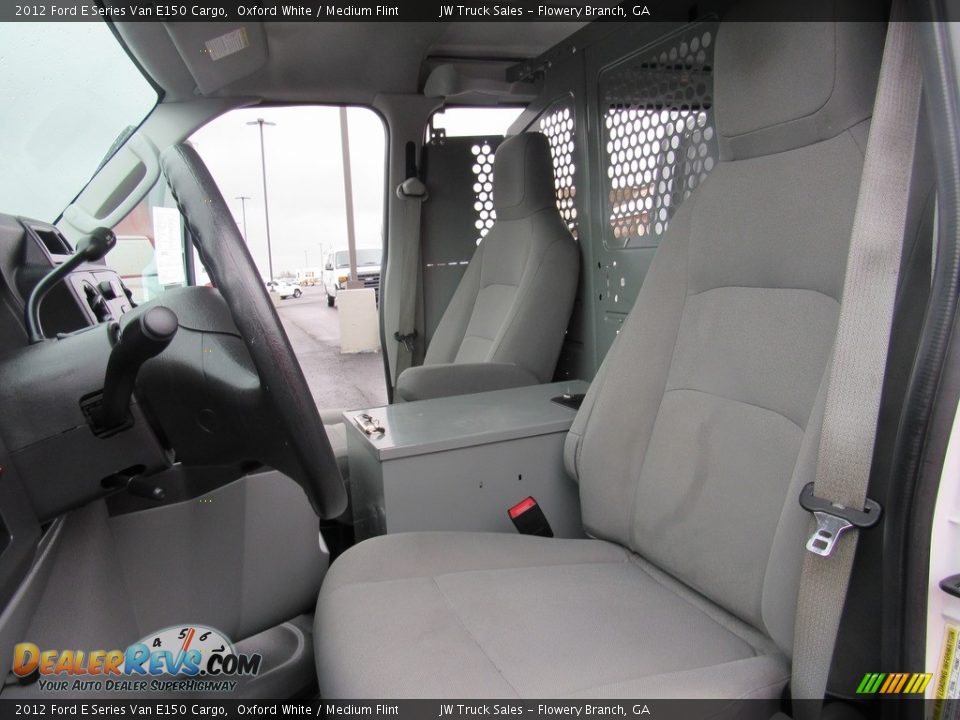 2012 Ford E Series Van E150 Cargo Oxford White / Medium Flint Photo #27