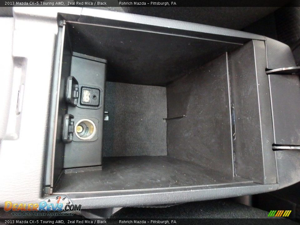 2013 Mazda CX-5 Touring AWD Zeal Red Mica / Black Photo #24