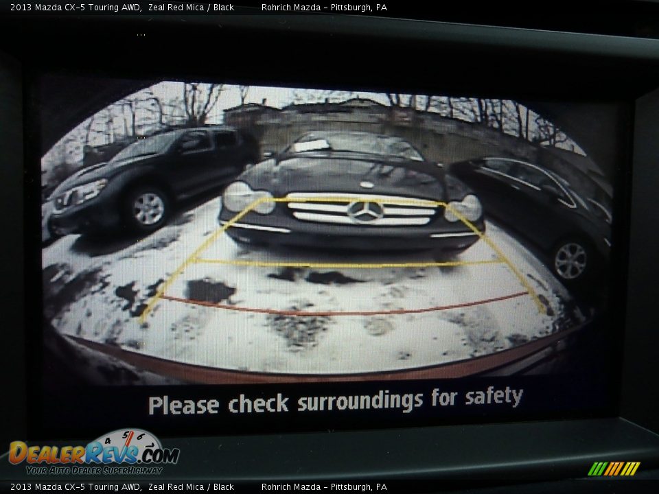 2013 Mazda CX-5 Touring AWD Zeal Red Mica / Black Photo #25