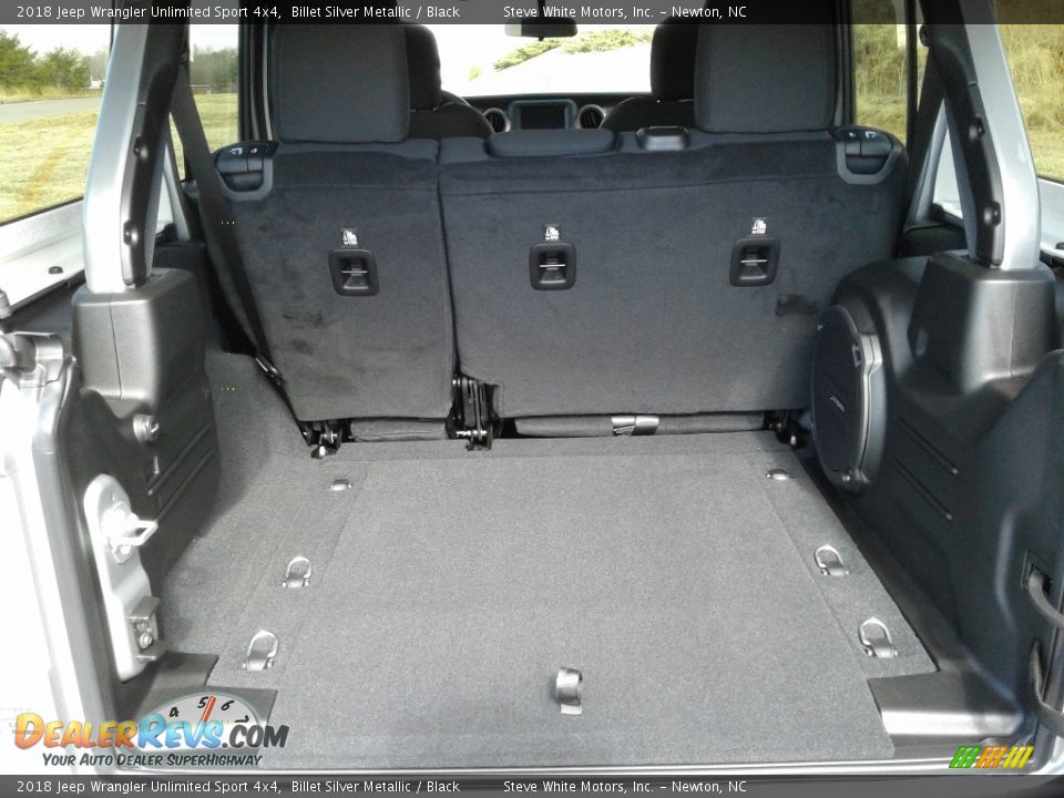 2018 Jeep Wrangler Unlimited Sport 4x4 Billet Silver Metallic / Black Photo #12