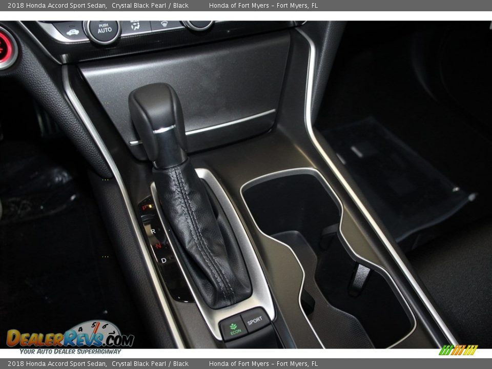 2018 Honda Accord Sport Sedan Crystal Black Pearl / Black Photo #19
