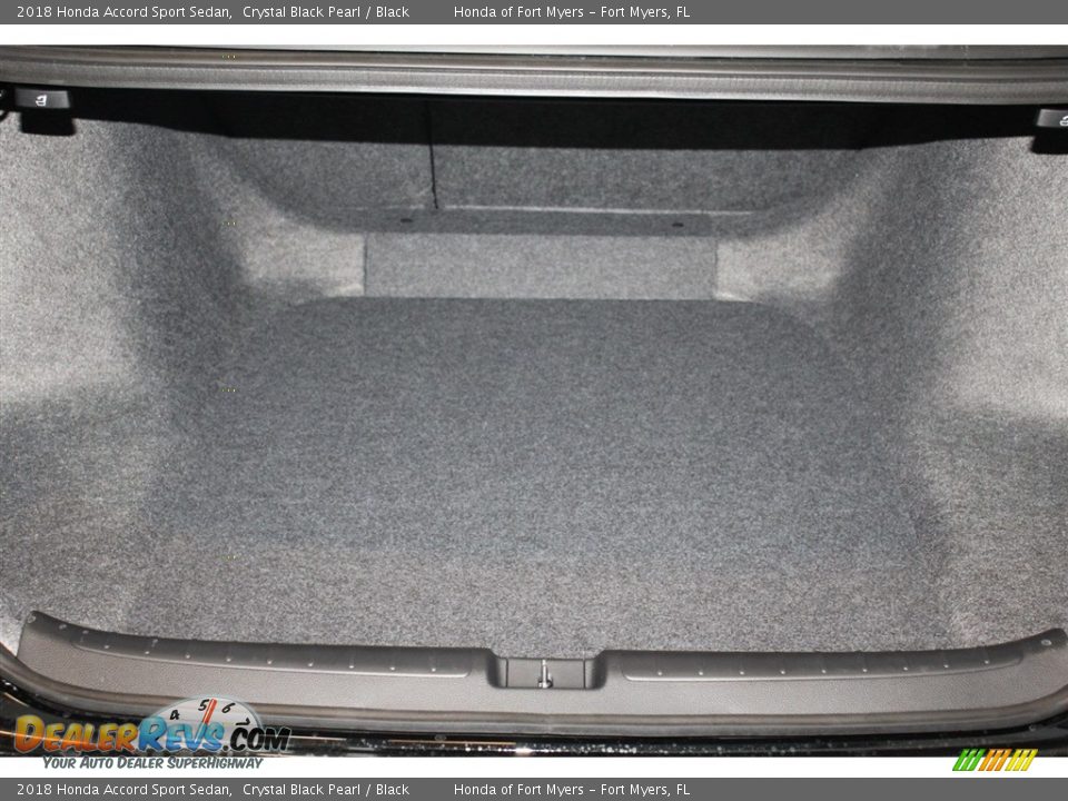 2018 Honda Accord Sport Sedan Crystal Black Pearl / Black Photo #23