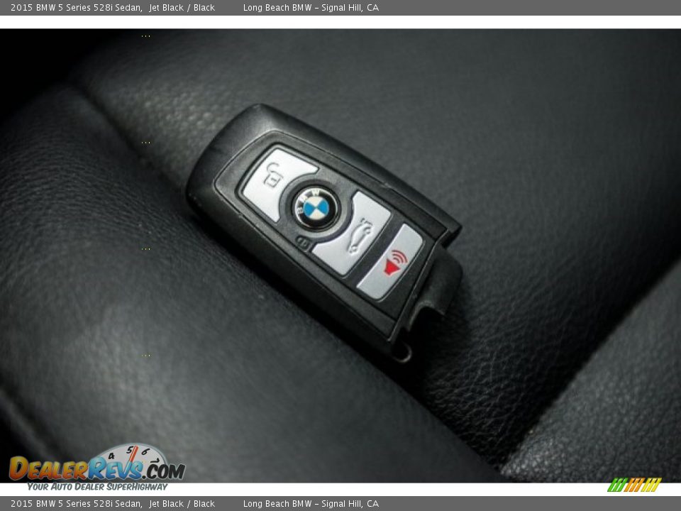 2015 BMW 5 Series 528i Sedan Jet Black / Black Photo #11