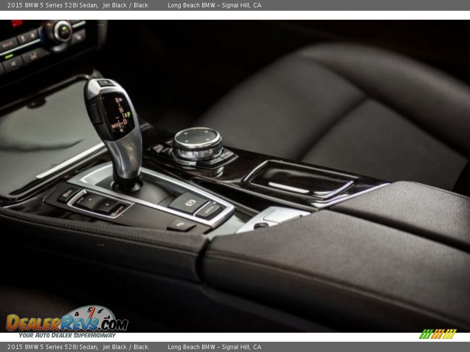 2015 BMW 5 Series 528i Sedan Jet Black / Black Photo #16