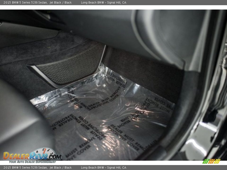 2015 BMW 5 Series 528i Sedan Jet Black / Black Photo #21
