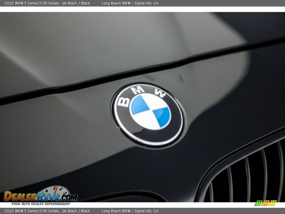 2015 BMW 5 Series 528i Sedan Jet Black / Black Photo #26