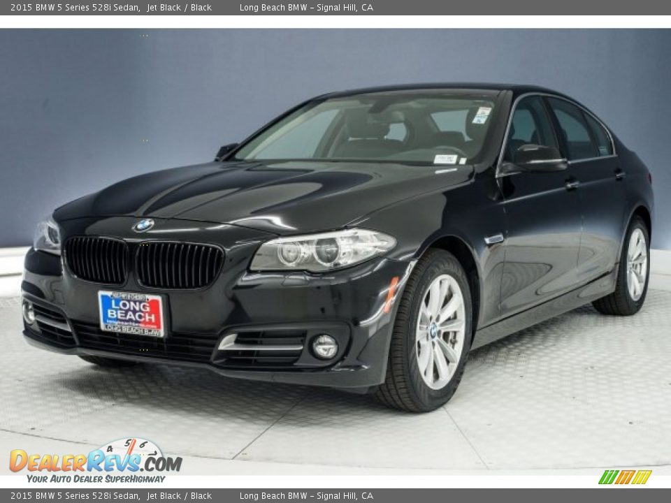 2015 BMW 5 Series 528i Sedan Jet Black / Black Photo #31