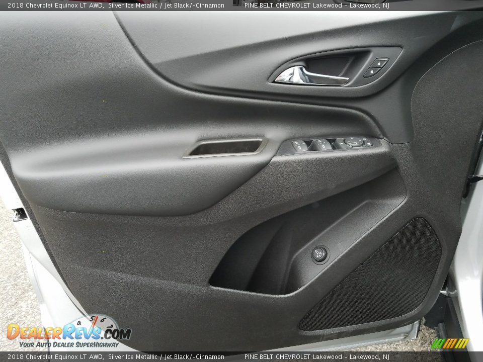 2018 Chevrolet Equinox LT AWD Silver Ice Metallic / Jet Black/­Cinnamon Photo #7