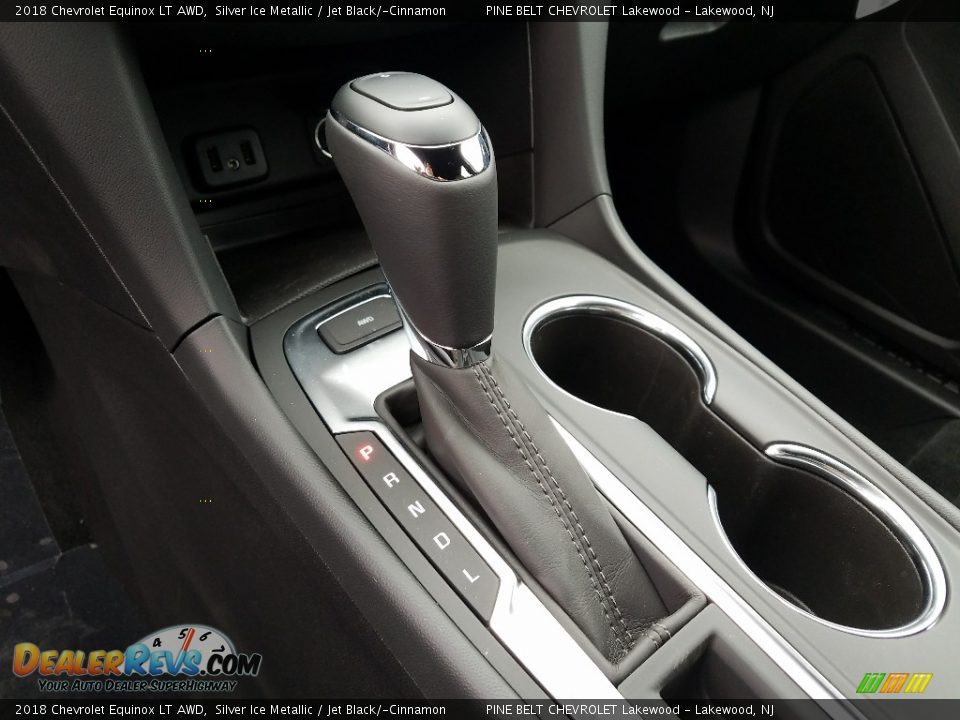 2018 Chevrolet Equinox LT AWD Silver Ice Metallic / Jet Black/­Cinnamon Photo #9