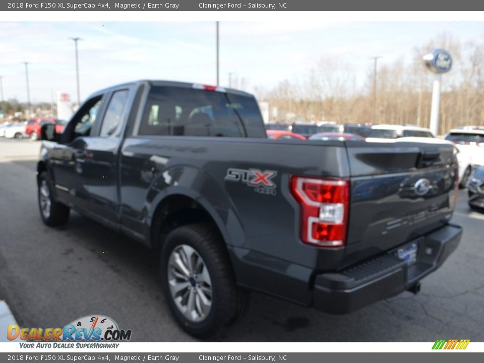 2018 Ford F150 XL SuperCab 4x4 Magnetic / Earth Gray Photo #19
