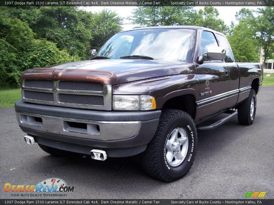 1997 Dodge Ram 1500 Laramie SLT Extended Cab 4x4 Dark Chestnut Metallic