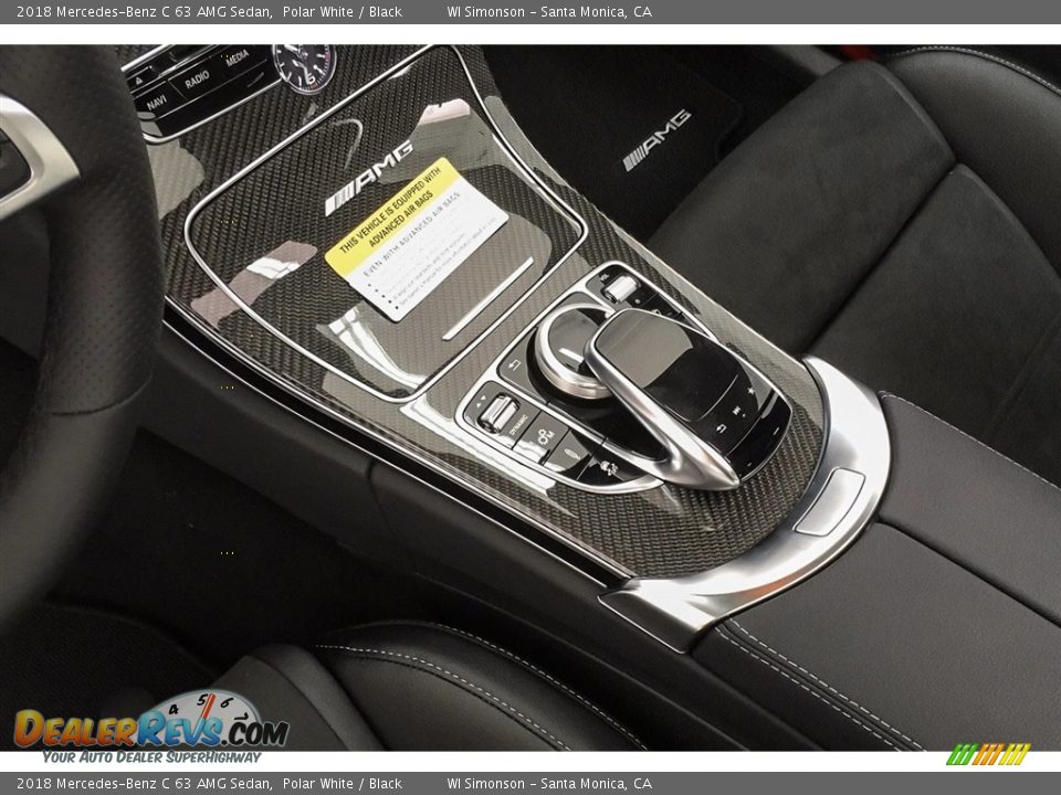 Controls of 2018 Mercedes-Benz C 63 AMG Sedan Photo #20