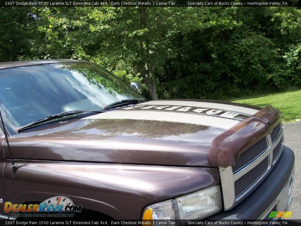 1997 Dodge Ram 1500 Laramie SLT Extended Cab 4x4 Dark Chestnut Metallic / Camel Tan Photo #20