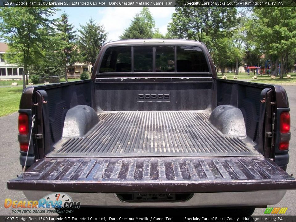 1997 Dodge Ram 1500 Laramie SLT Extended Cab 4x4 Dark Chestnut Metallic / Camel Tan Photo #26