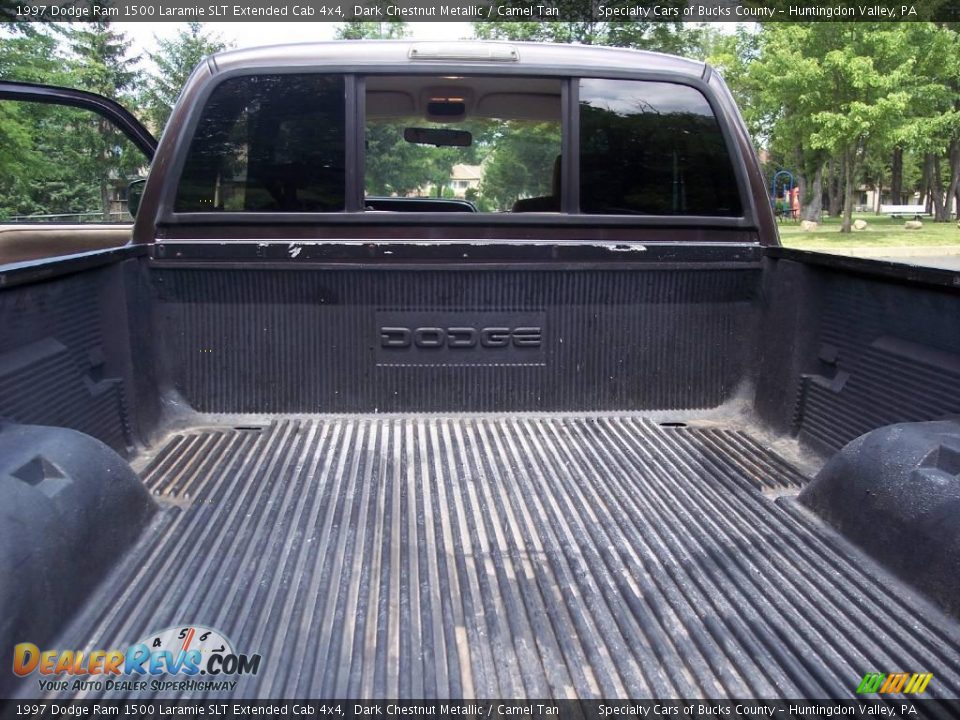 1997 Dodge Ram 1500 Laramie SLT Extended Cab 4x4 Dark Chestnut Metallic / Camel Tan Photo #27