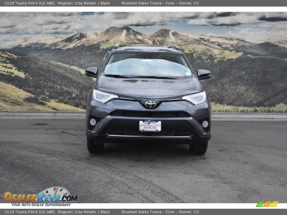 2018 Toyota RAV4 XLE AWD Magnetic Gray Metallic / Black Photo #2