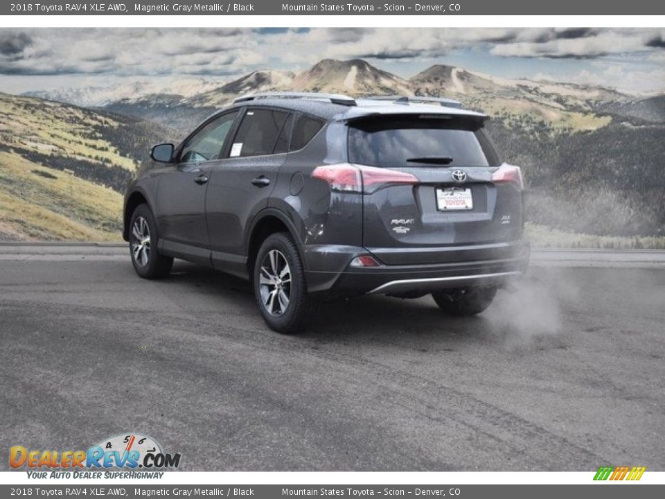 2018 Toyota RAV4 XLE AWD Magnetic Gray Metallic / Black Photo #3
