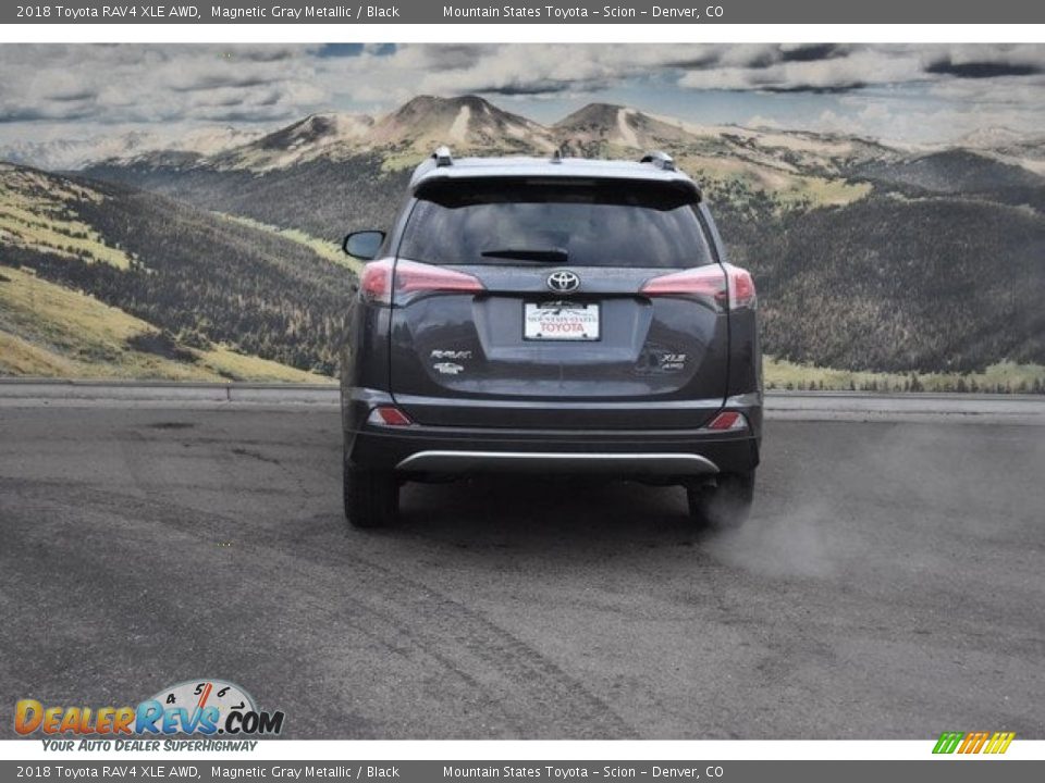 2018 Toyota RAV4 XLE AWD Magnetic Gray Metallic / Black Photo #4