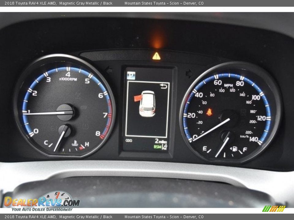 2018 Toyota RAV4 XLE AWD Magnetic Gray Metallic / Black Photo #29