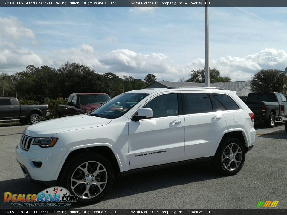 2018 Jeep Grand Cherokee Sterling Edition Bright White / Black Photo #1