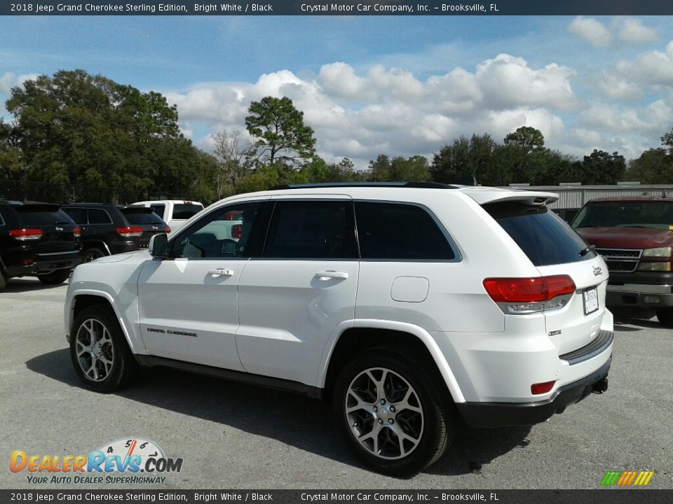 2018 Jeep Grand Cherokee Sterling Edition Bright White / Black Photo #4