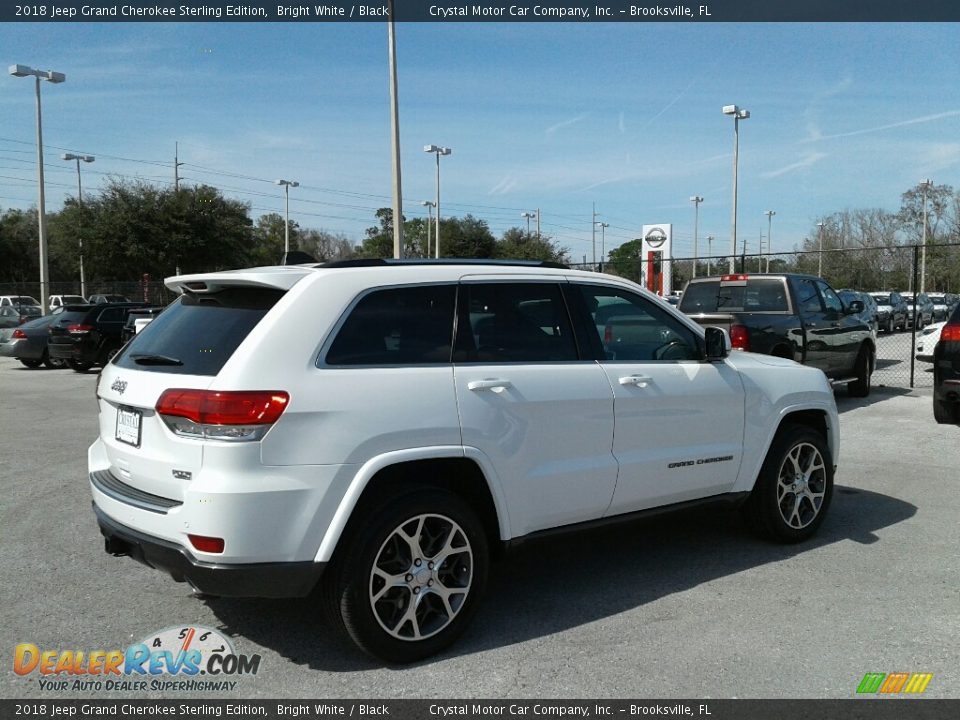 2018 Jeep Grand Cherokee Sterling Edition Bright White / Black Photo #6