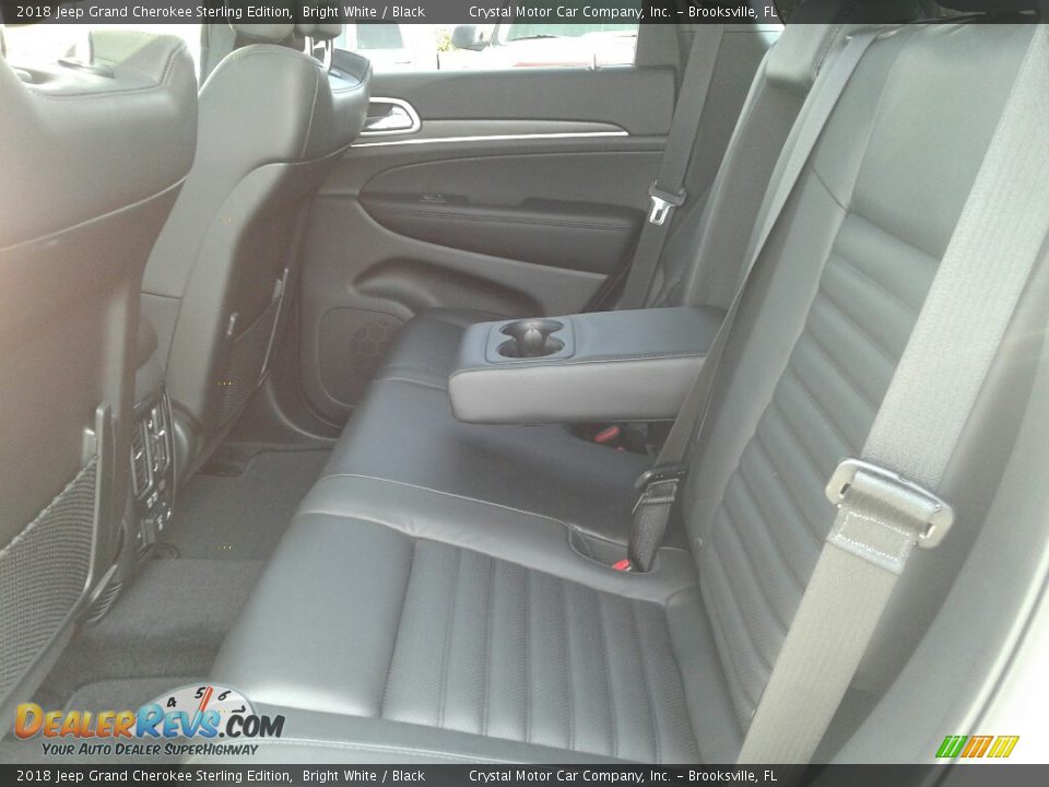 2018 Jeep Grand Cherokee Sterling Edition Bright White / Black Photo #11