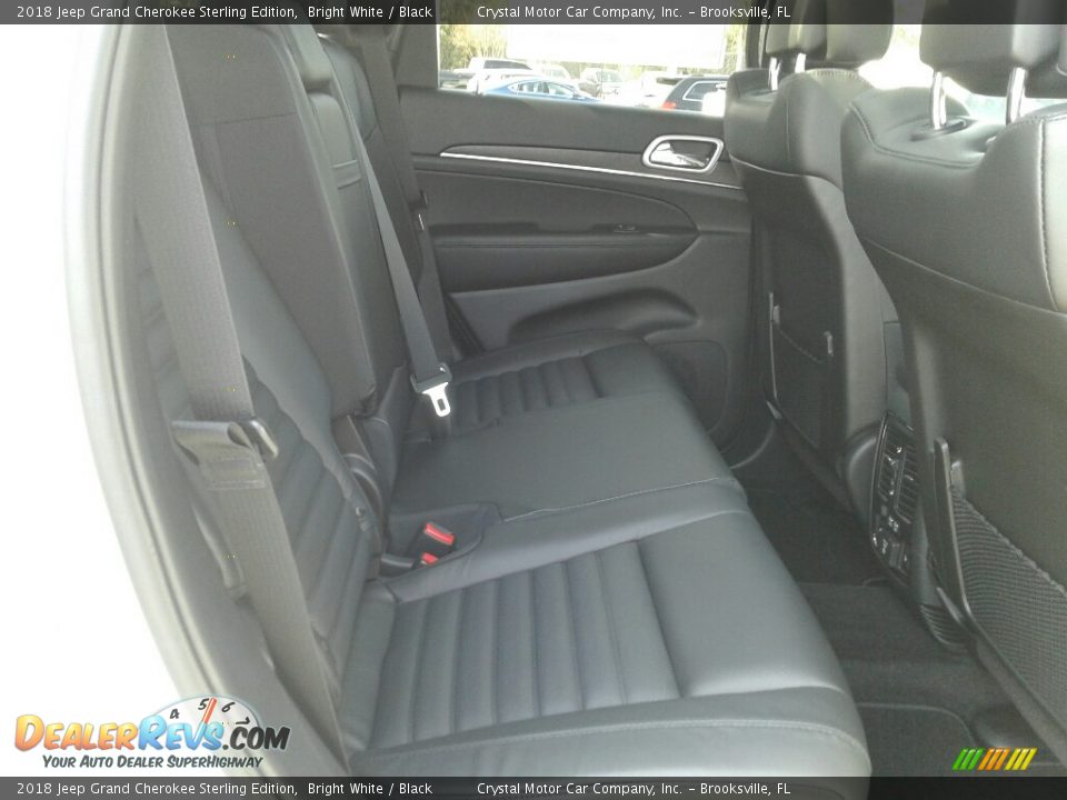 2018 Jeep Grand Cherokee Sterling Edition Bright White / Black Photo #12