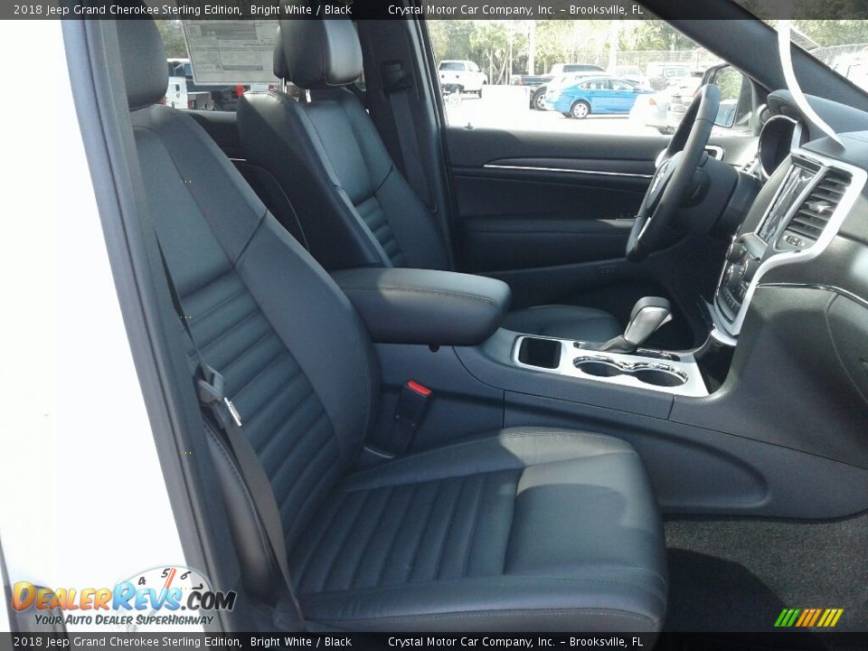 2018 Jeep Grand Cherokee Sterling Edition Bright White / Black Photo #13