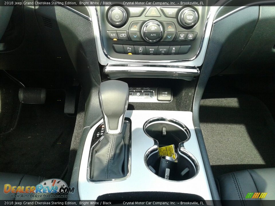 2018 Jeep Grand Cherokee Sterling Edition Bright White / Black Photo #17