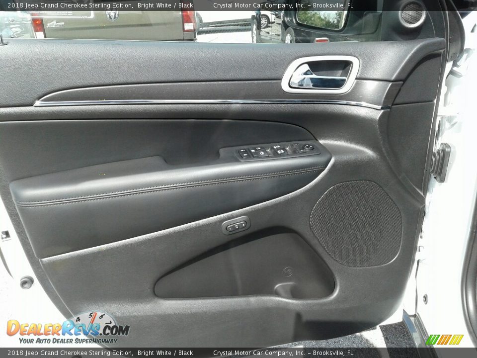 2018 Jeep Grand Cherokee Sterling Edition Bright White / Black Photo #20