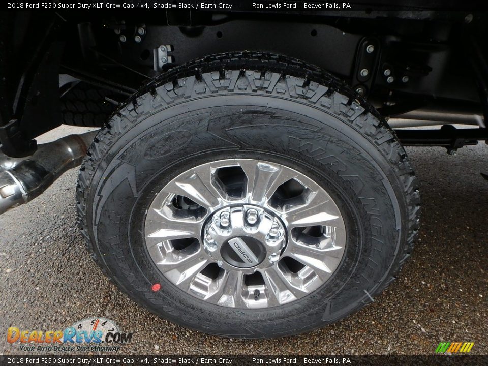 2018 Ford F250 Super Duty XLT Crew Cab 4x4 Shadow Black / Earth Gray Photo #2