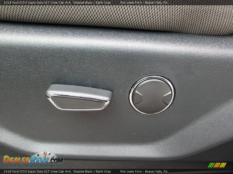 2018 Ford F250 Super Duty XLT Crew Cab 4x4 Shadow Black / Earth Gray Photo #15