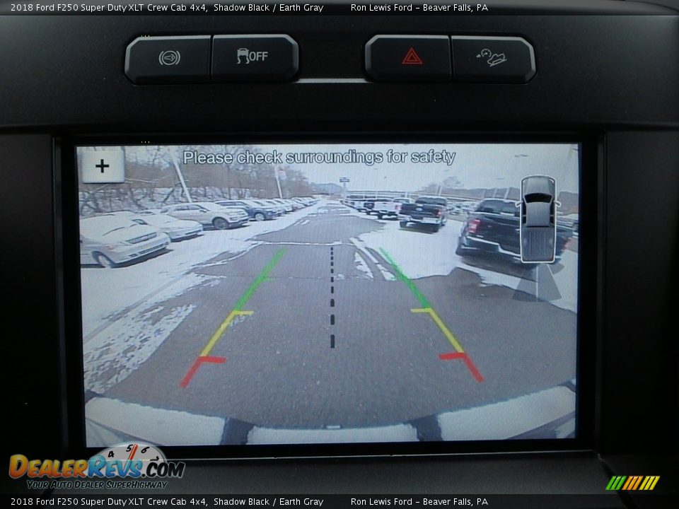 2018 Ford F250 Super Duty XLT Crew Cab 4x4 Shadow Black / Earth Gray Photo #19