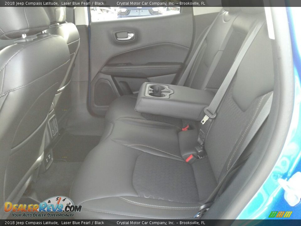 2018 Jeep Compass Latitude Laser Blue Pearl / Black Photo #10