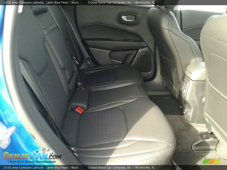 2018 Jeep Compass Latitude Laser Blue Pearl / Black Photo #11