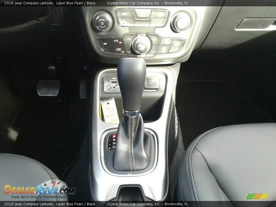 2018 Jeep Compass Latitude Laser Blue Pearl / Black Photo #16