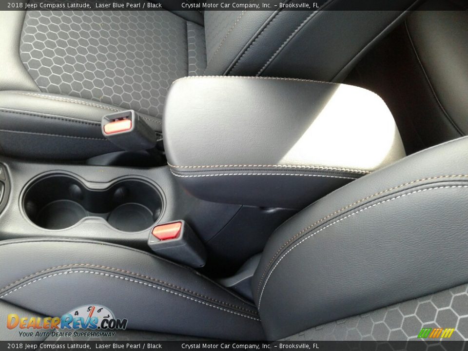 2018 Jeep Compass Latitude Laser Blue Pearl / Black Photo #18