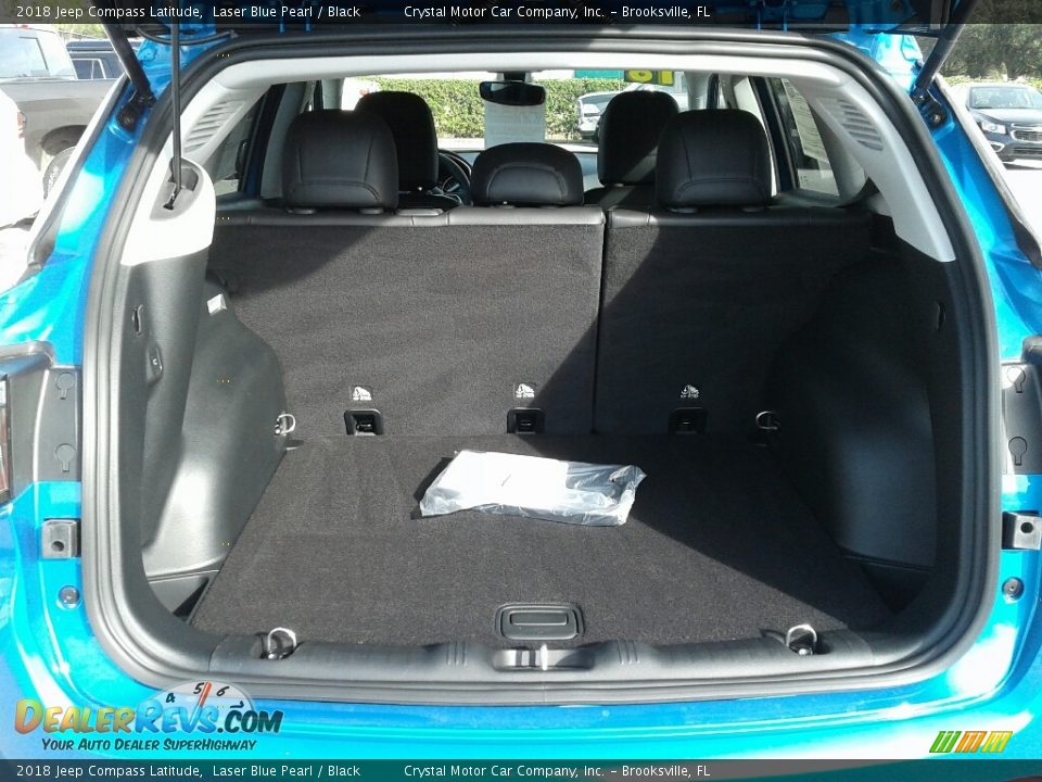 2018 Jeep Compass Latitude Laser Blue Pearl / Black Photo #19