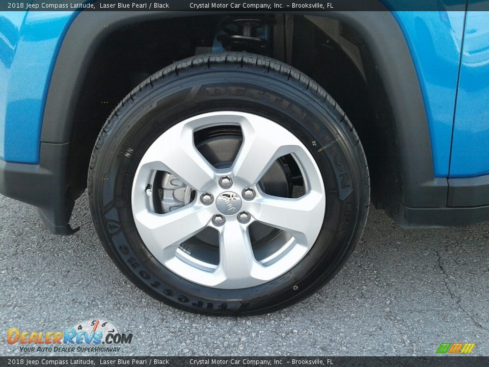 2018 Jeep Compass Latitude Laser Blue Pearl / Black Photo #20