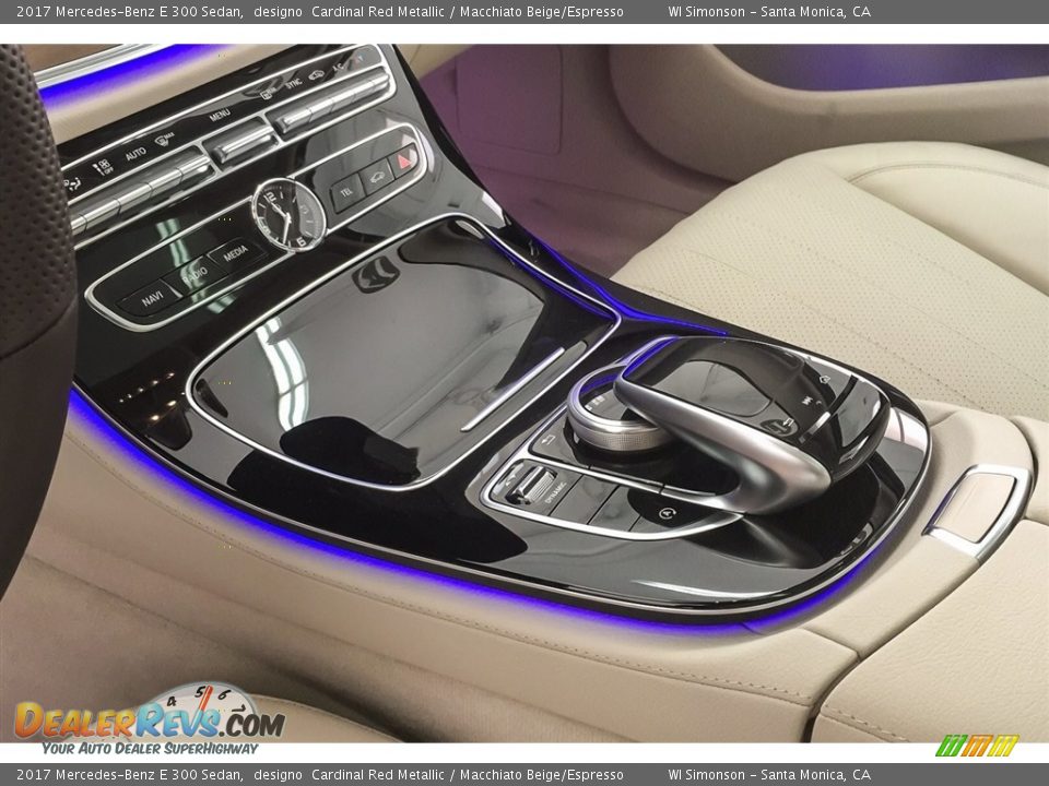 2017 Mercedes-Benz E 300 Sedan designo  Cardinal Red Metallic / Macchiato Beige/Espresso Photo #22