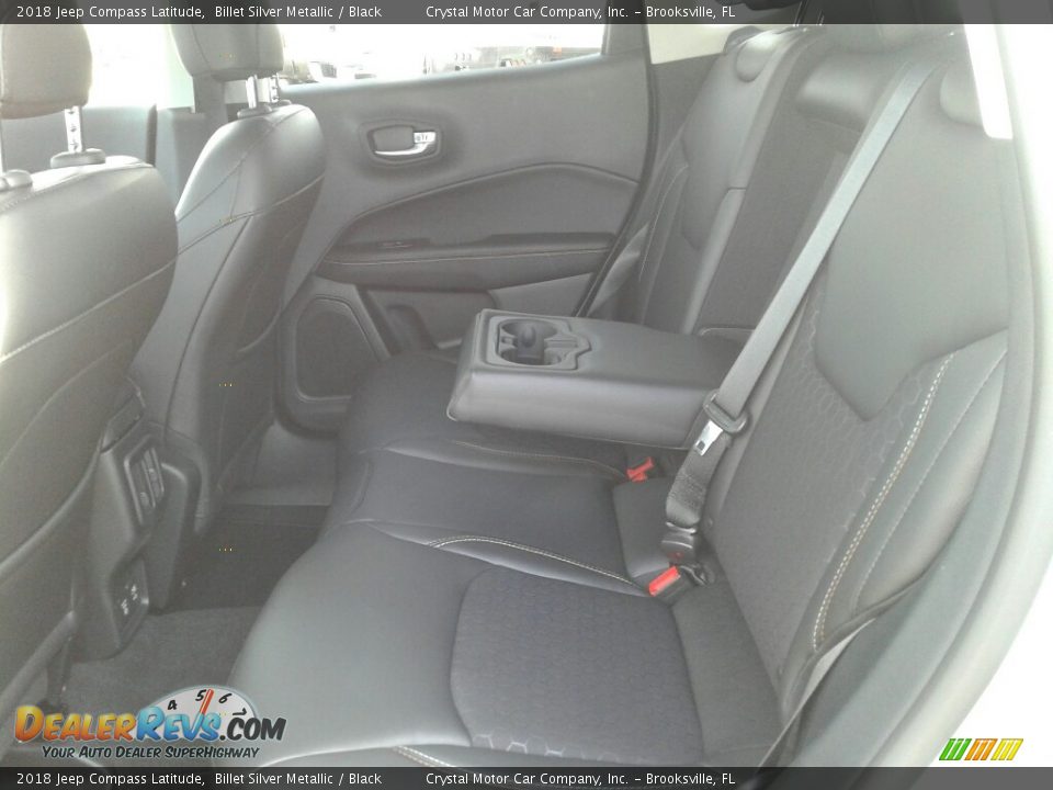 2018 Jeep Compass Latitude Billet Silver Metallic / Black Photo #10