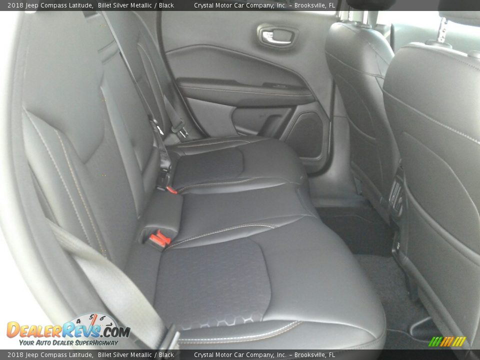 2018 Jeep Compass Latitude Billet Silver Metallic / Black Photo #11