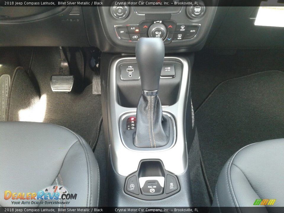2018 Jeep Compass Latitude Billet Silver Metallic / Black Photo #16