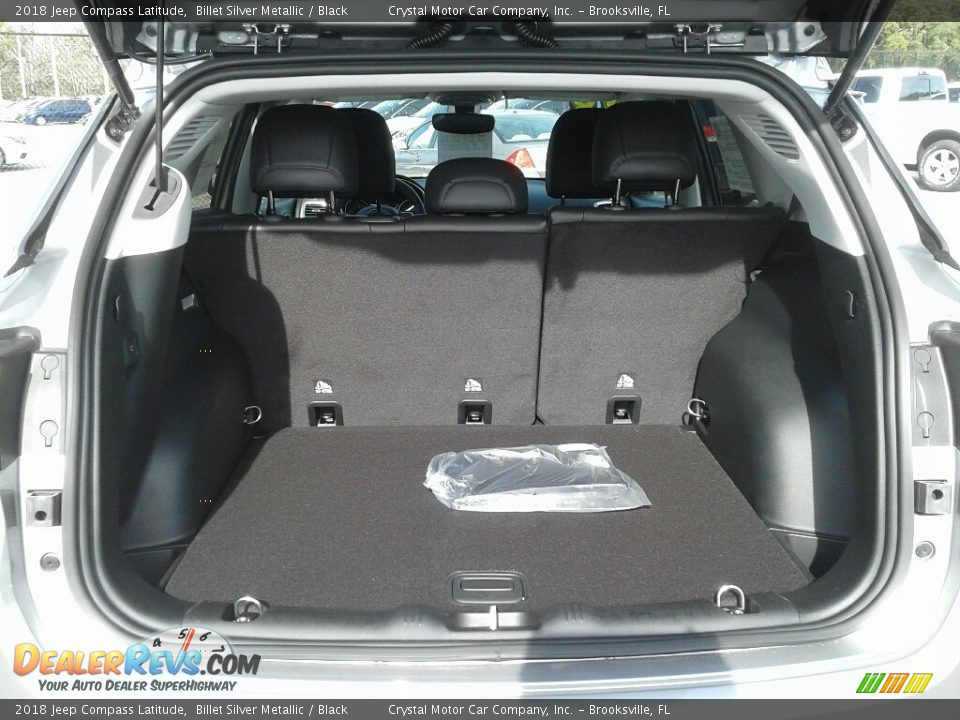 2018 Jeep Compass Latitude Billet Silver Metallic / Black Photo #19