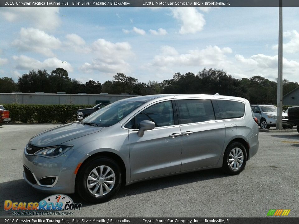 2018 Chrysler Pacifica Touring Plus Billet Silver Metallic / Black/Alloy Photo #1