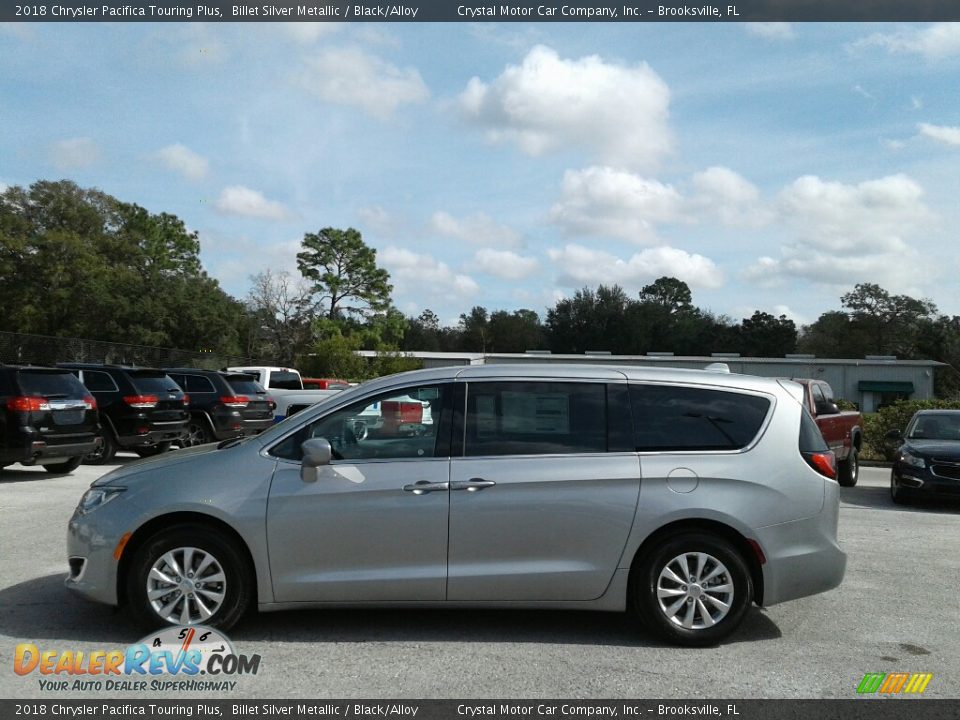 2018 Chrysler Pacifica Touring Plus Billet Silver Metallic / Black/Alloy Photo #2